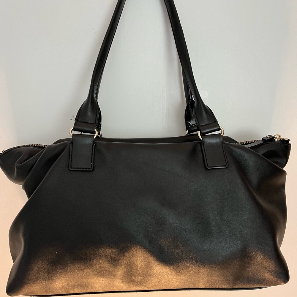 Kate Spade Hampton Road Theresa Black Leather Large Tote Bag - Picture 3 of 10